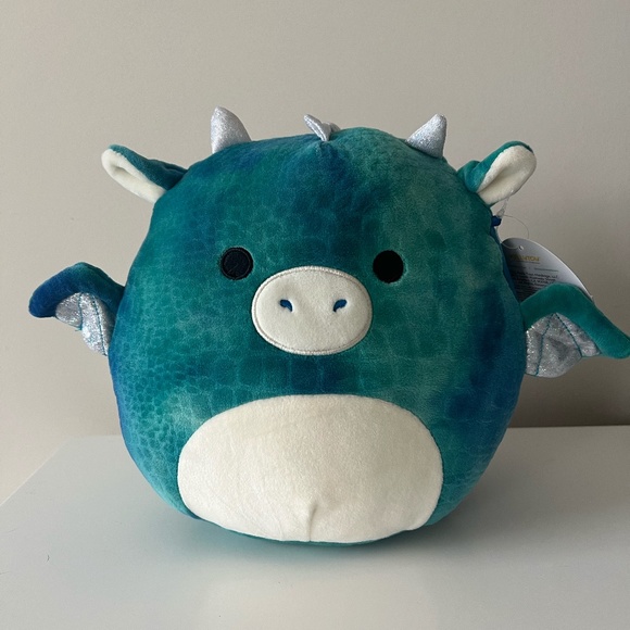 Squishmallows NEW 8" Dominic the Dragon - Picture 1 of 3